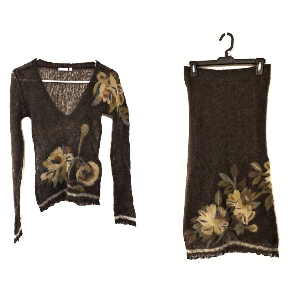 Solar Matching Top and Skirt